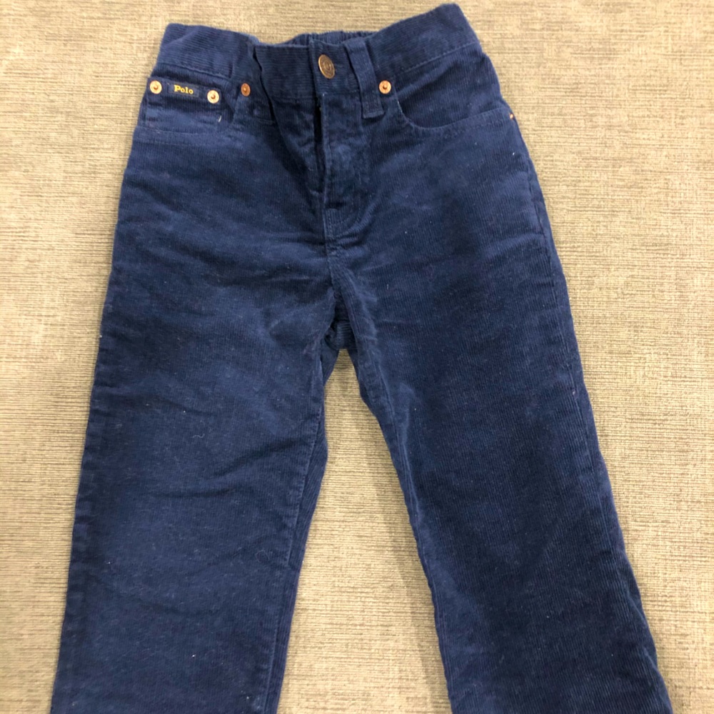 Ralph Lauren 24 month blue corduroy pants